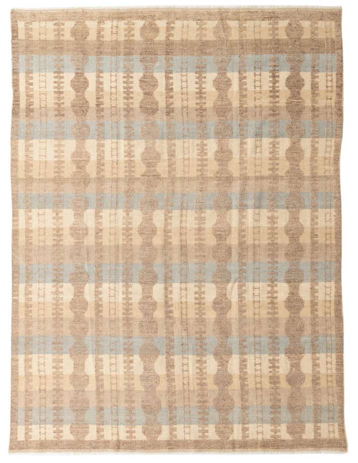 8' x 10' 7 Hand Knotted Darya Wool Rug