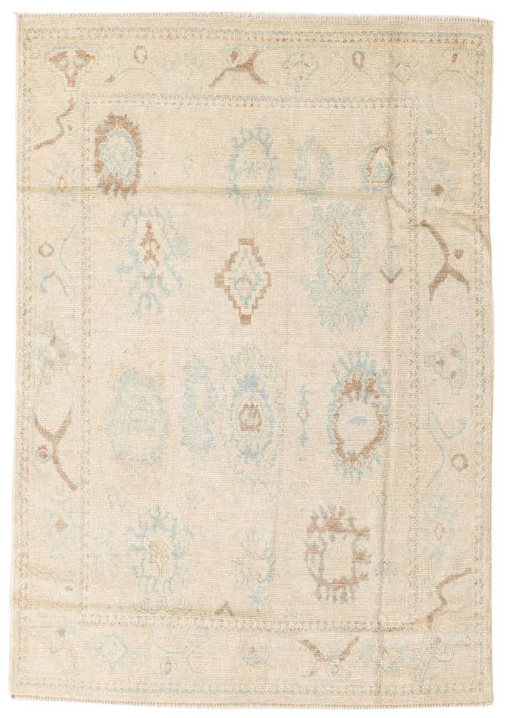 4' 8 x 6' 9 Hand Knotted Darya Wool Rug