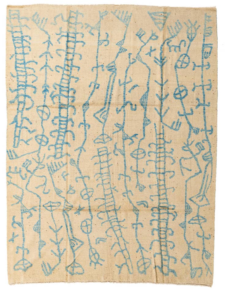 Detail image of 8' 4 x 10' Hand Knotted Darya Wool Rug