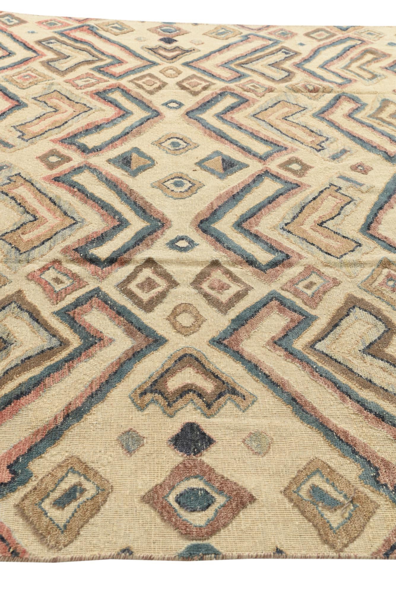 9' x 12' 9 Hand Knotted Darya Wool Rug