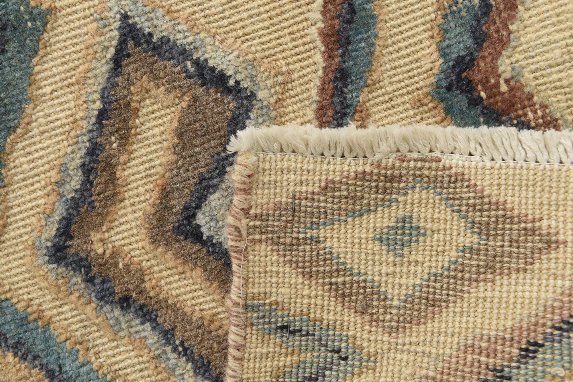 9' x 12' 9 Hand Knotted Darya Wool Rug