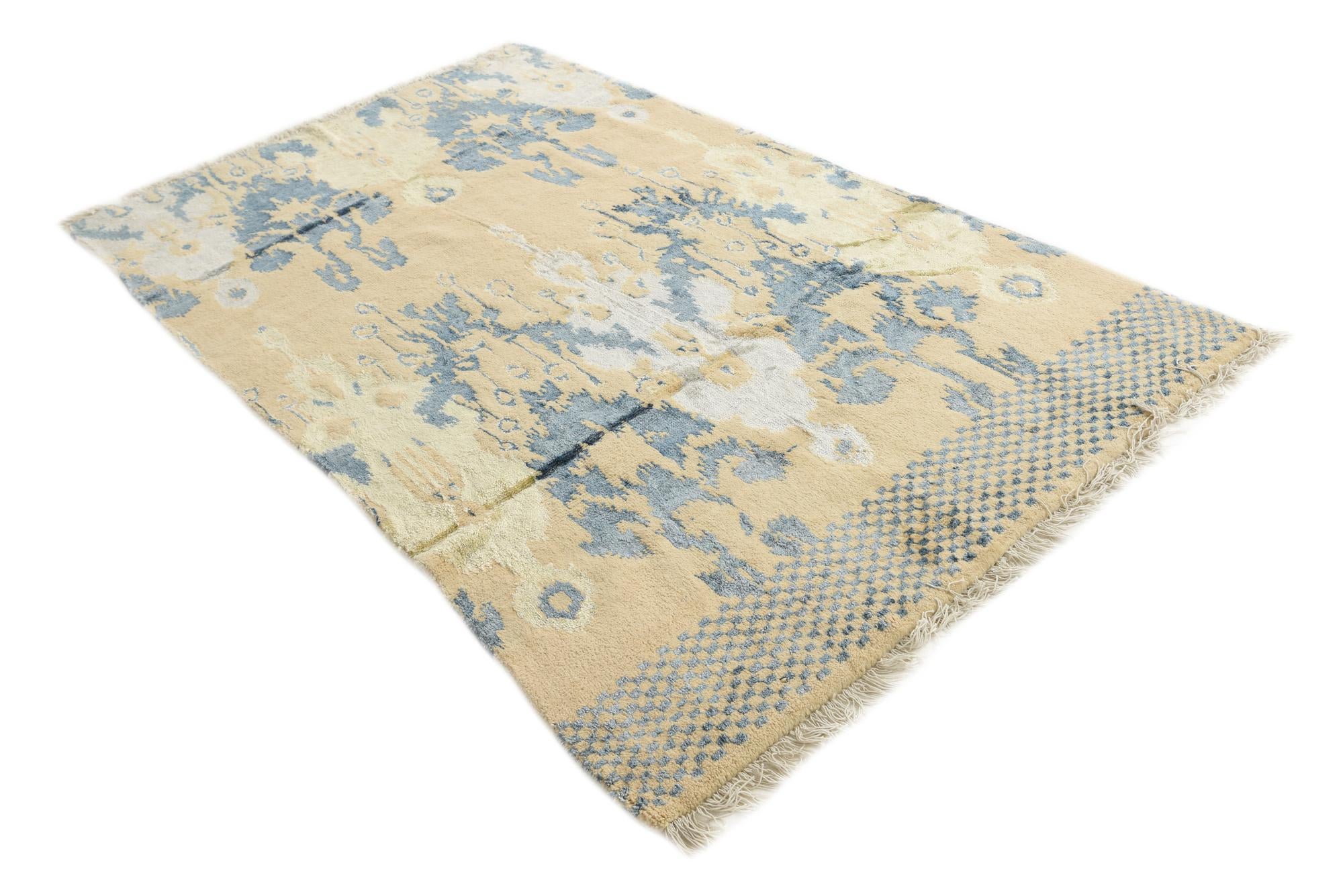 5' x 8' 1 Hand Knotted Darya Rug