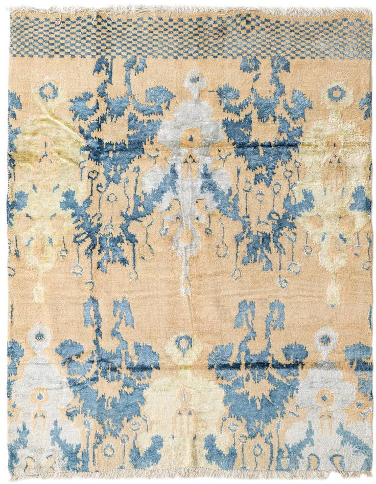 Detail image of 5' x 8' 1 Hand Knotted Darya Rug