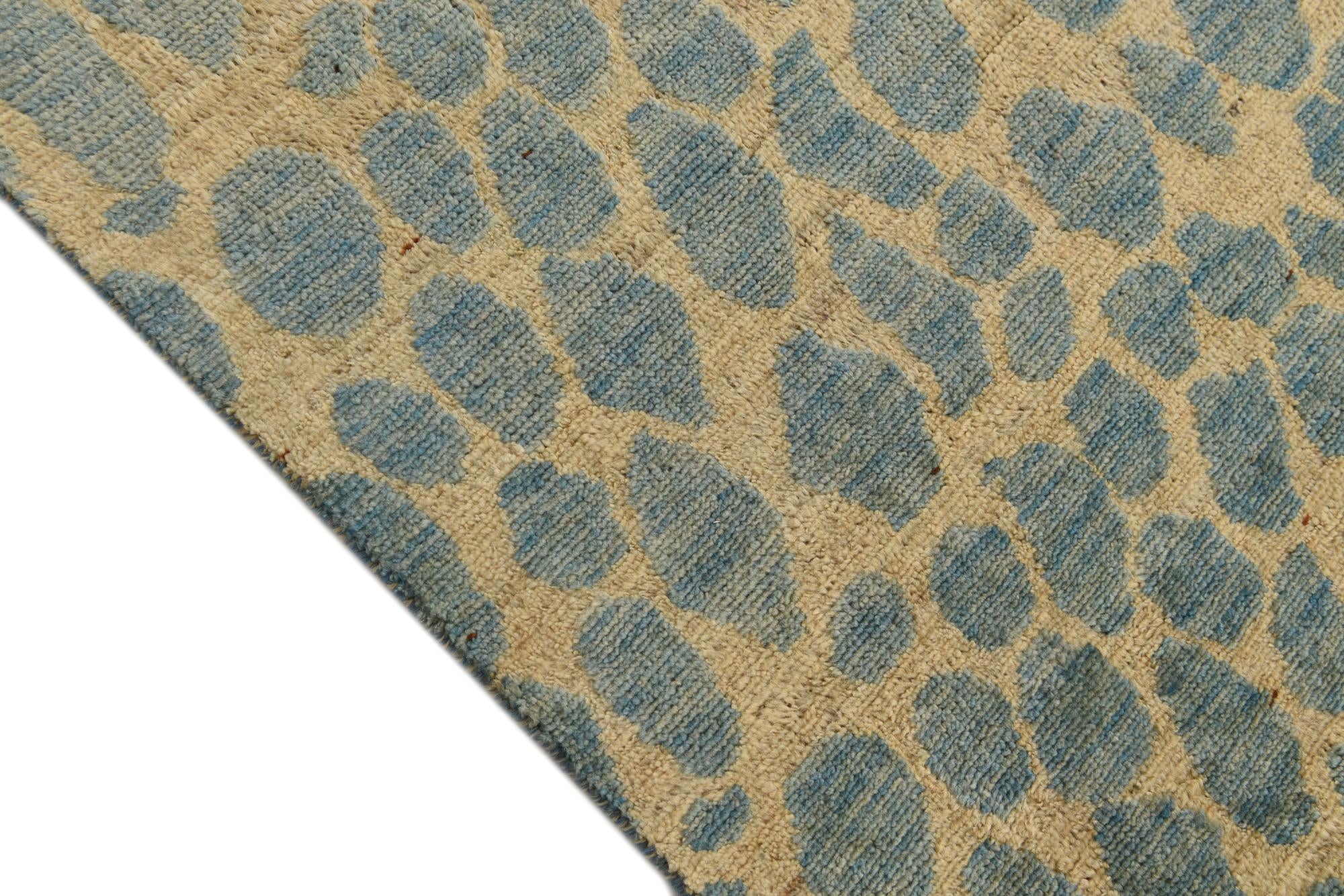 6' 6 x 9' 9 Hand Knotted Darya Wool Rug