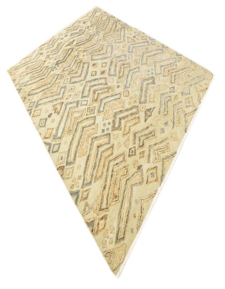 Detail image of 8' 1 x 10' 3  Hand Knotted Darya Wool Rug