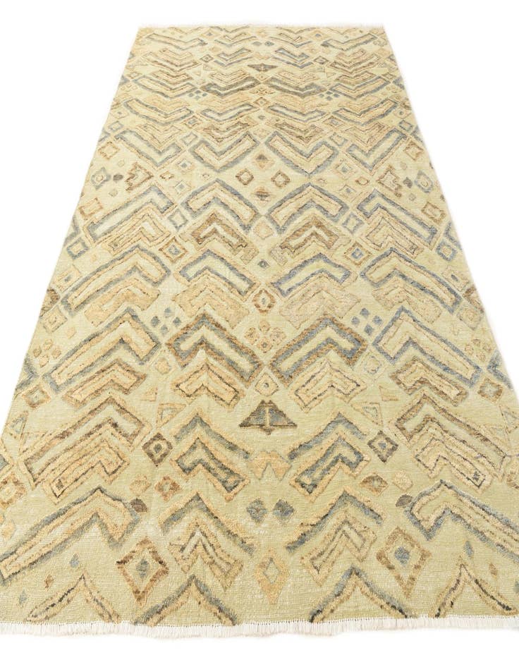 Detail image of 8' 1 x 10' 3  Hand Knotted Darya Wool Rug