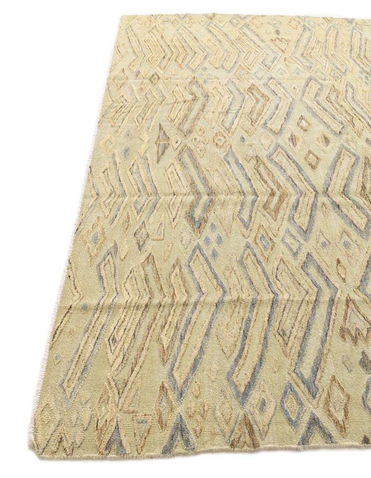 Detail image of 8' 1 x 10' 3  Hand Knotted Darya Wool Rug