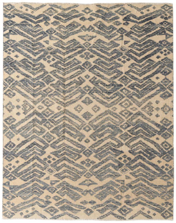 Detail image of 8' 1 x 10' 4 Hand Knotted Darya Wool Rug