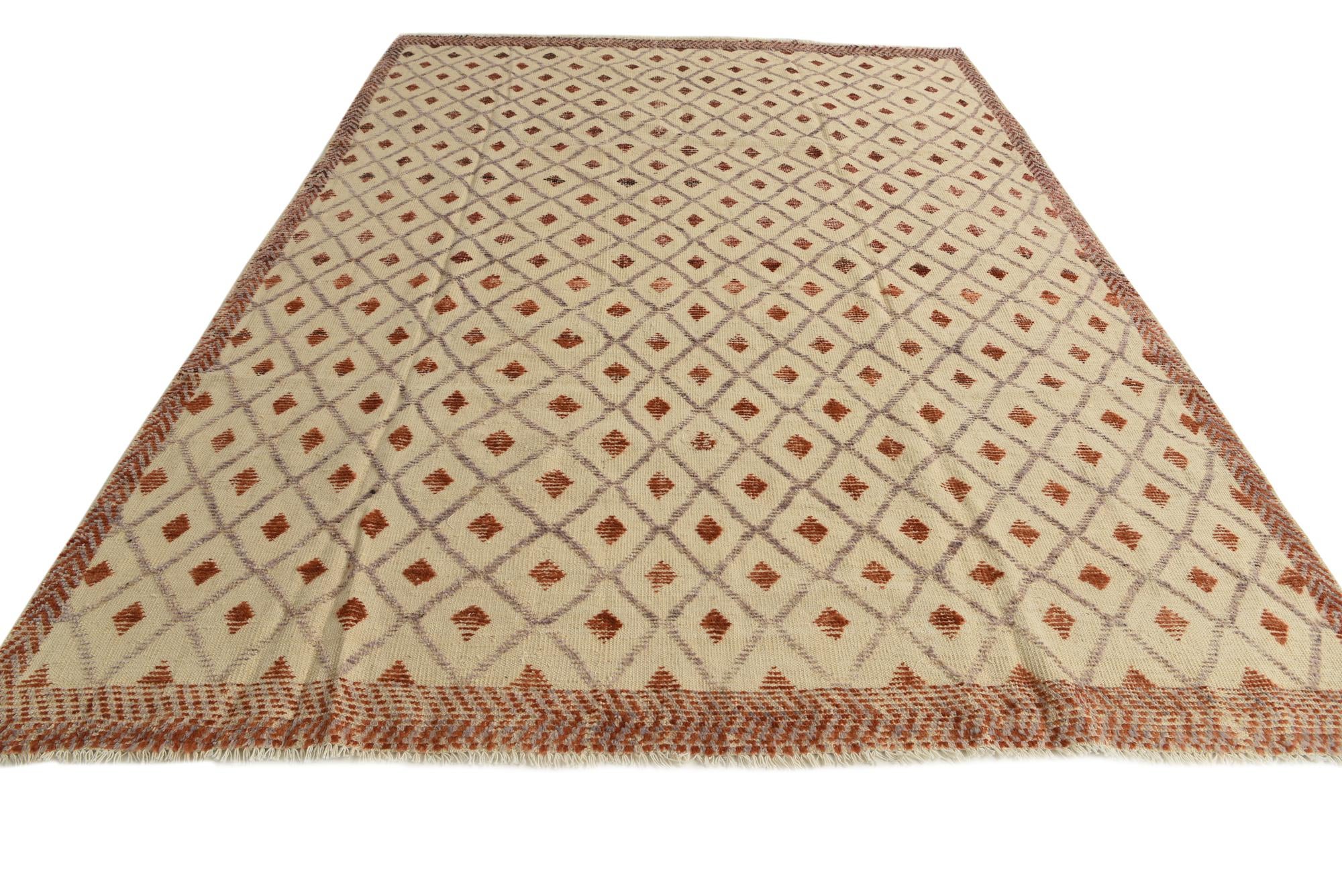 7' 8 x 10' 6 Hand Knotted Darya Wool Rug