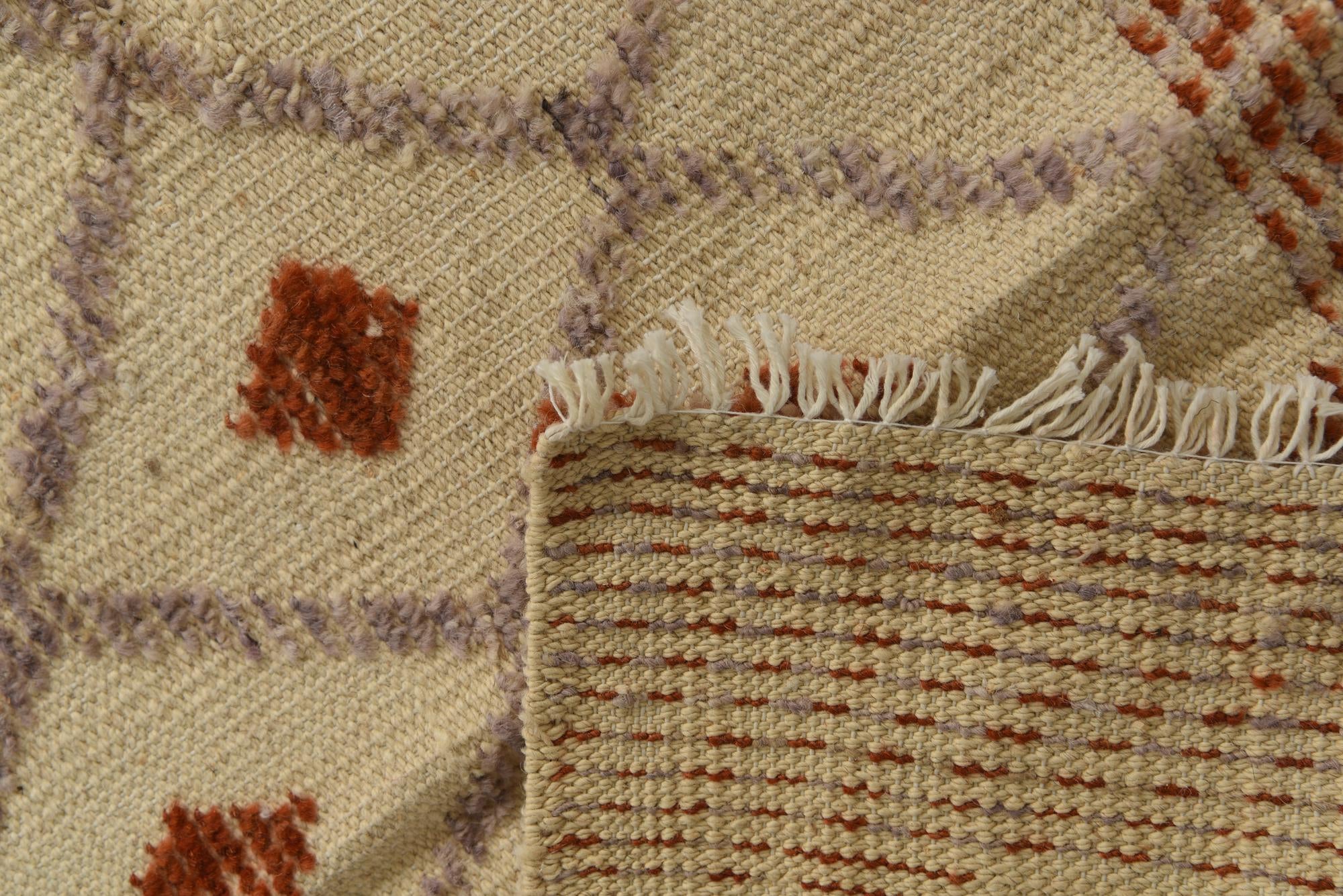 7' 8 x 10' 6 Hand Knotted Darya Wool Rug