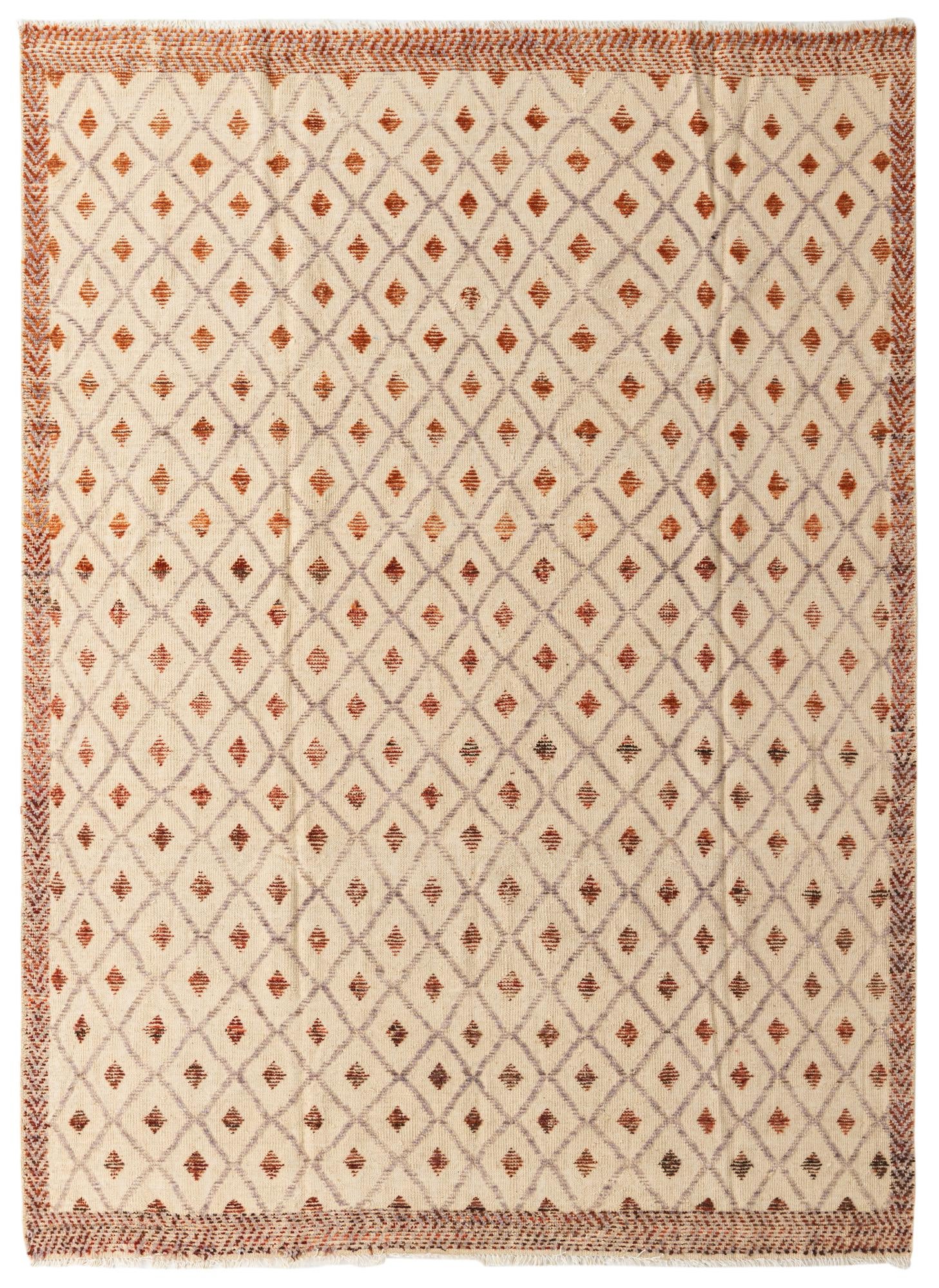 7' 8 x 10' 6 Hand Knotted Darya Wool Rug