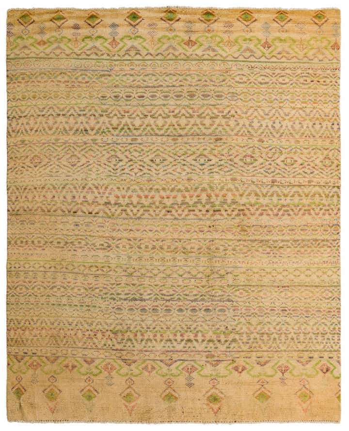 7' 9 x 9' Hand Knotted Darya Wool Rug