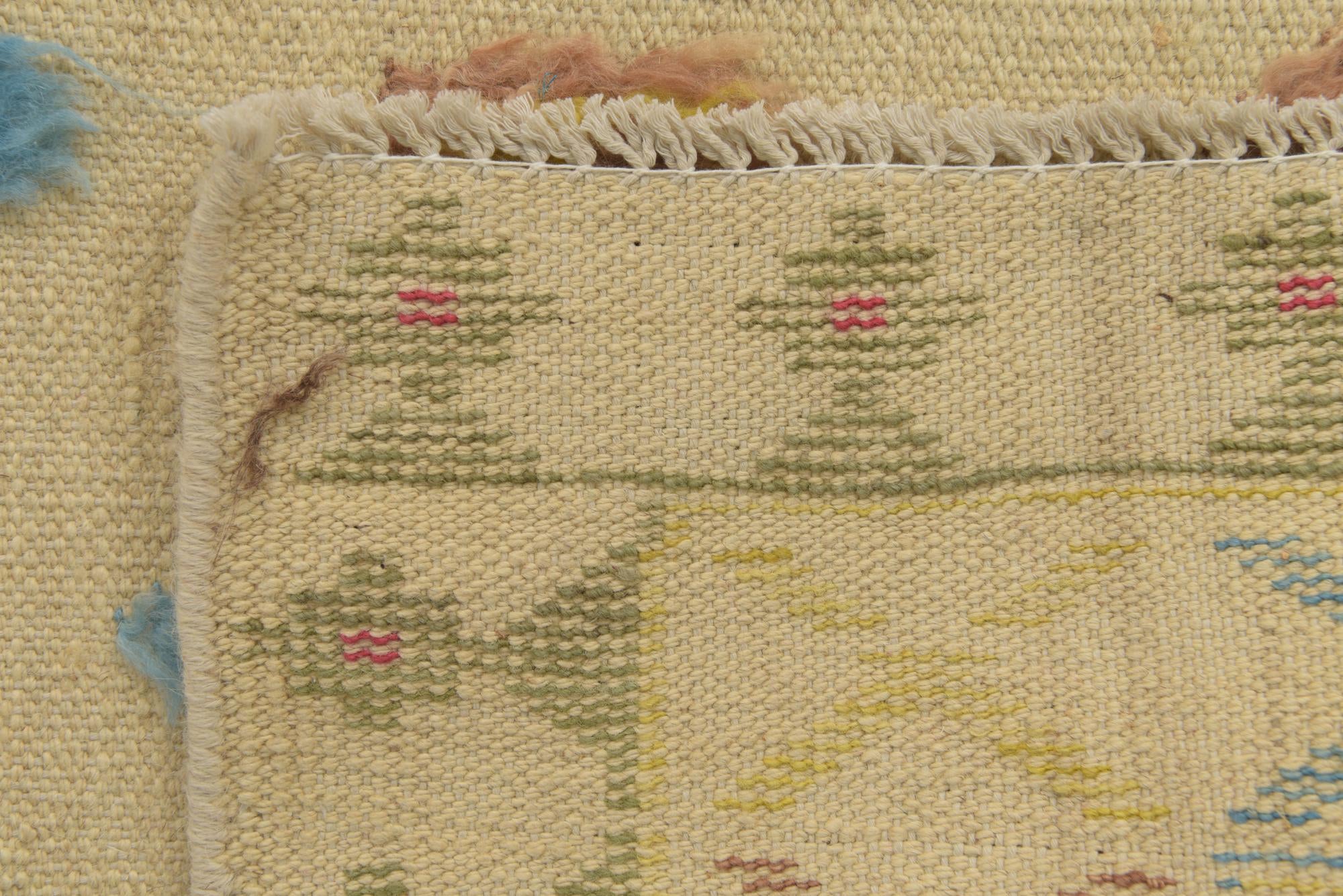 5' x 8' 4 Hand Knotted Darya Wool Rug