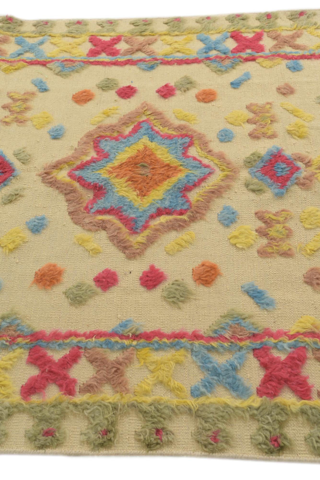 5' x 8' 4 Hand Knotted Darya Wool Rug