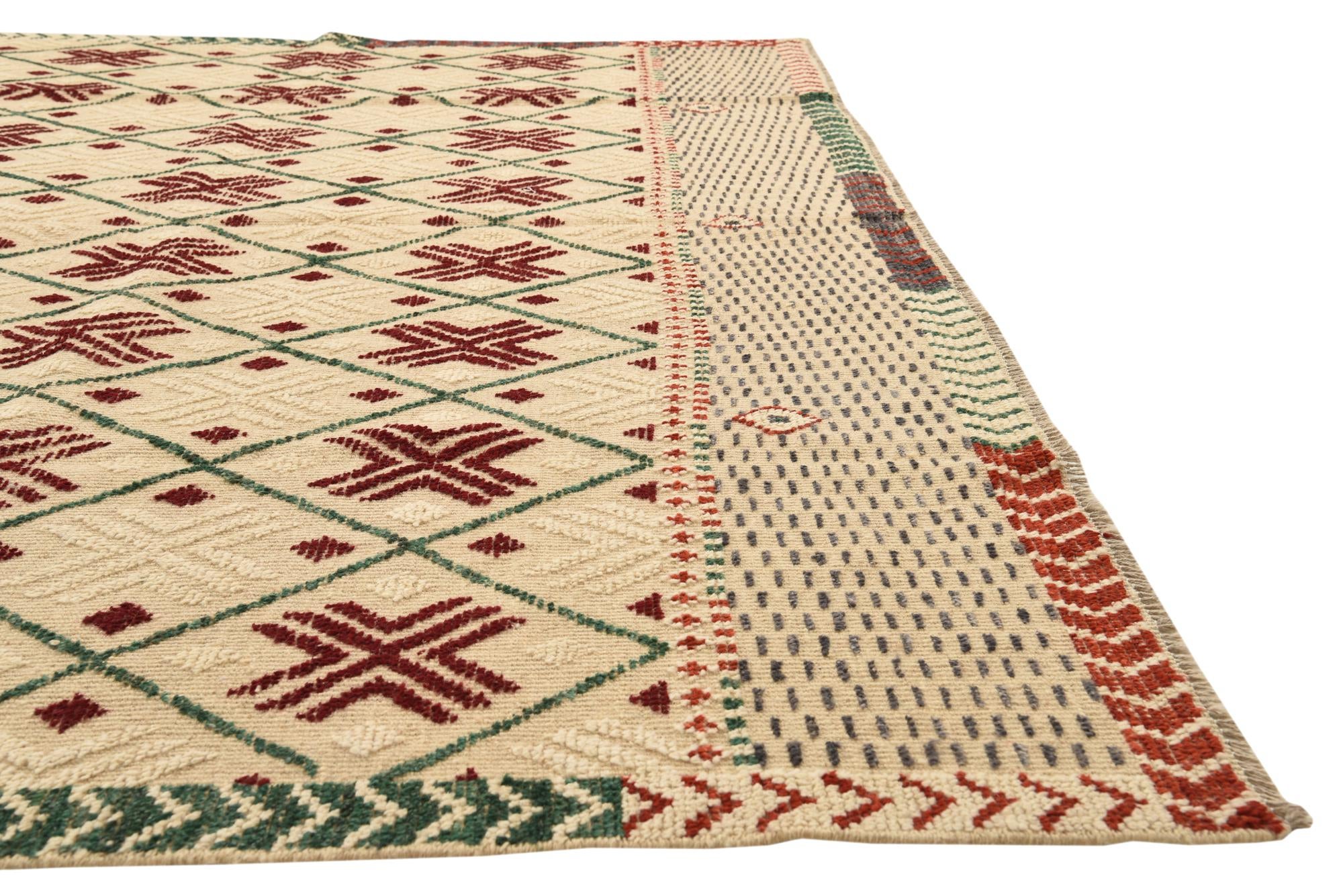 9' 10 x 14' 2 Hand Knotted Darya Wool Rug