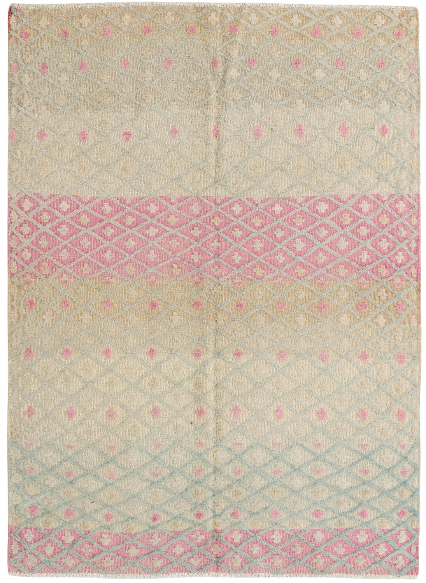 5' x 7' Hand Knotted Darya Wool Rug