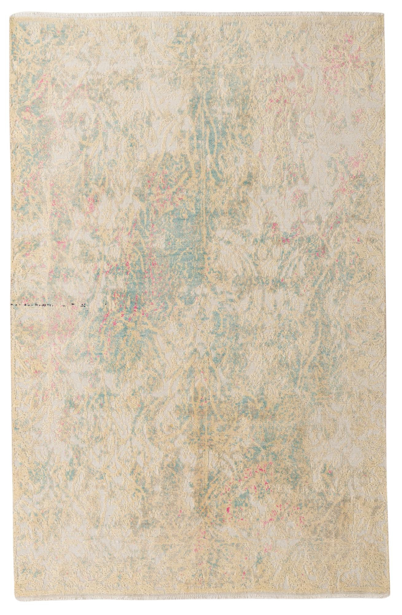 6' 2 x 9' 7 Hand Knotted Darya Wool Rug