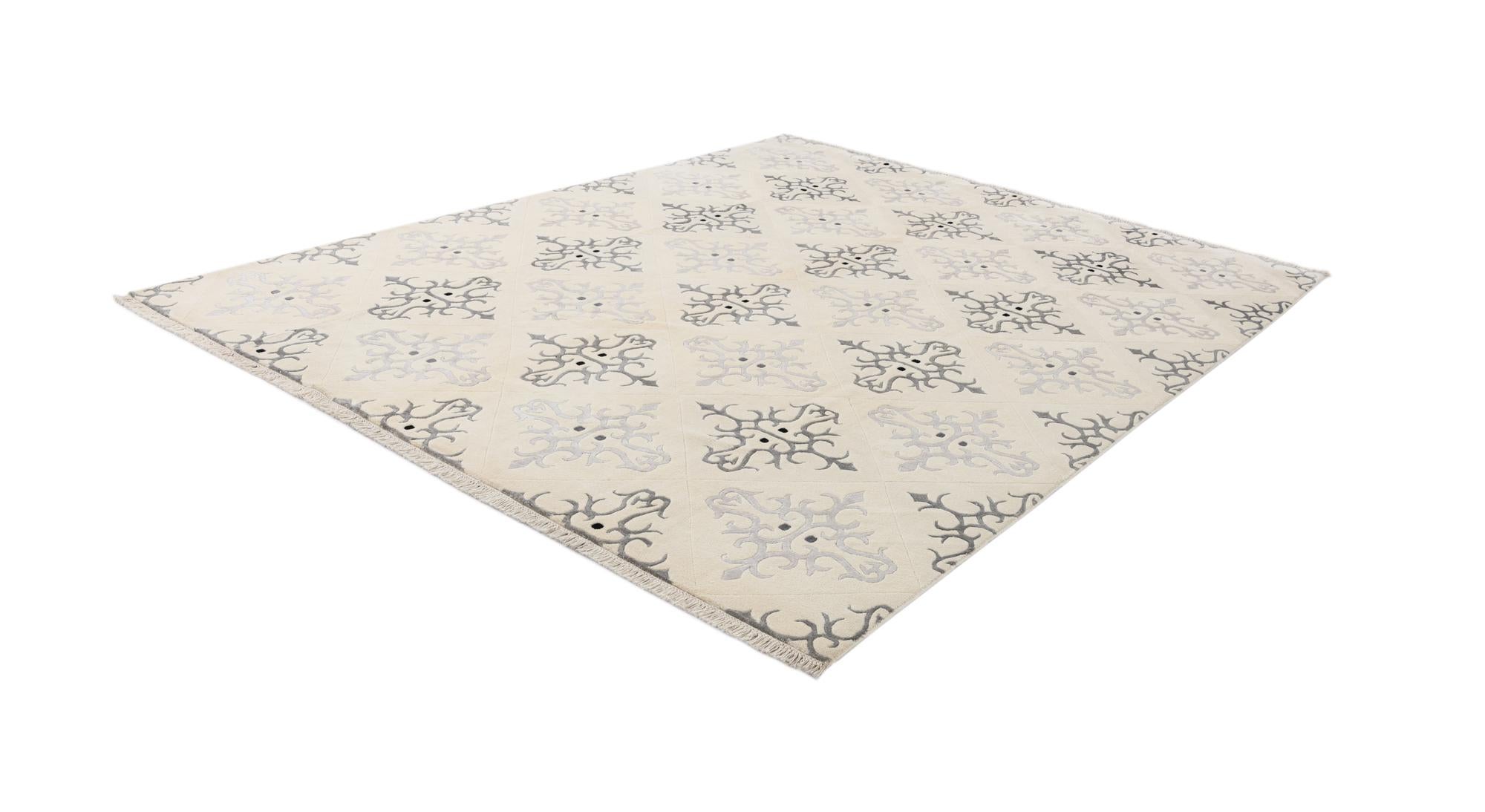 7' 11 x 10' Hand Knotted Darya Wool Rug