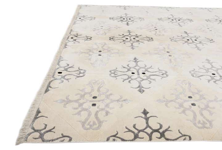 7' 11 x 10' Hand Knotted Darya Wool Rug