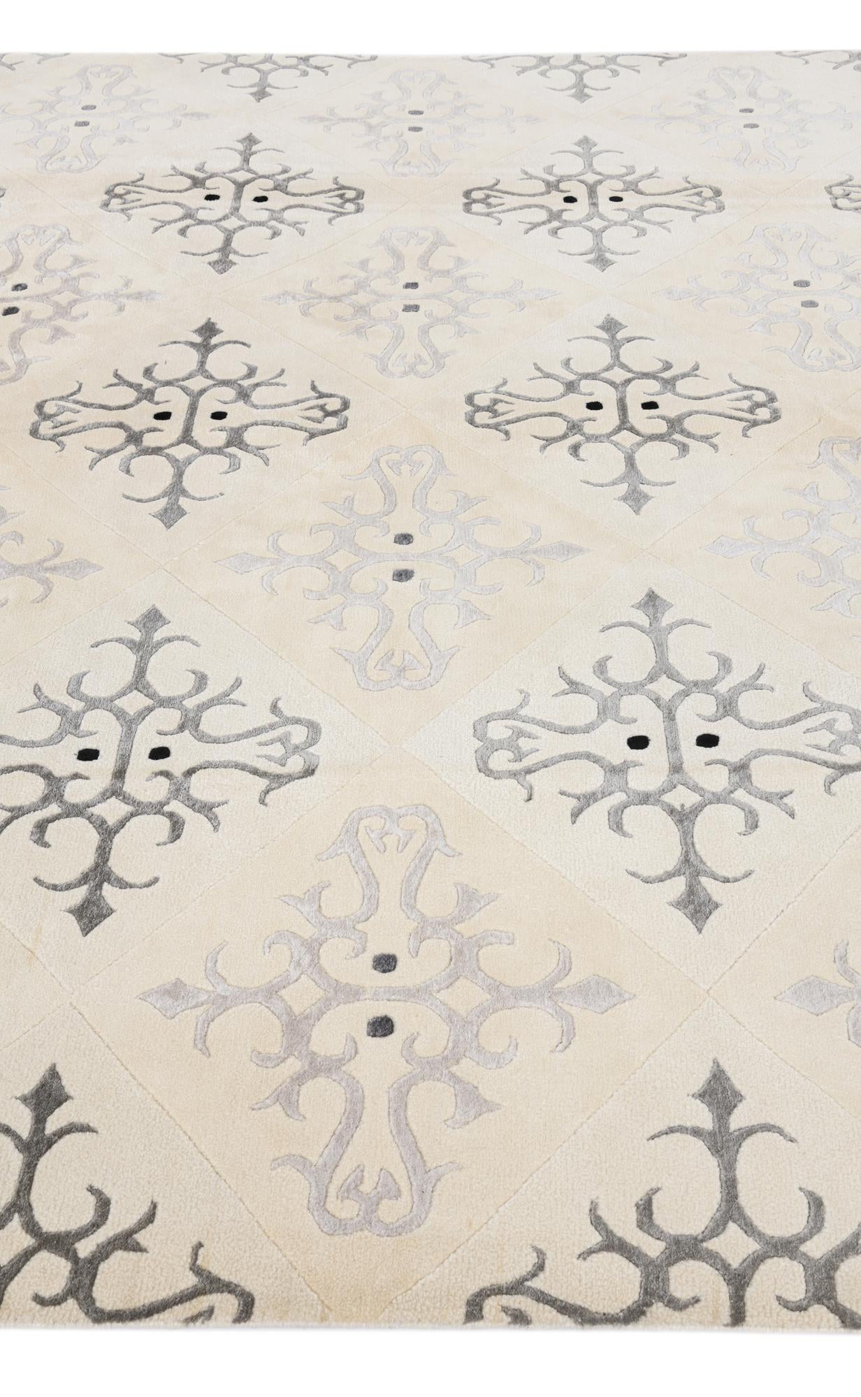 7' 11 x 10' Hand Knotted Darya Wool Rug