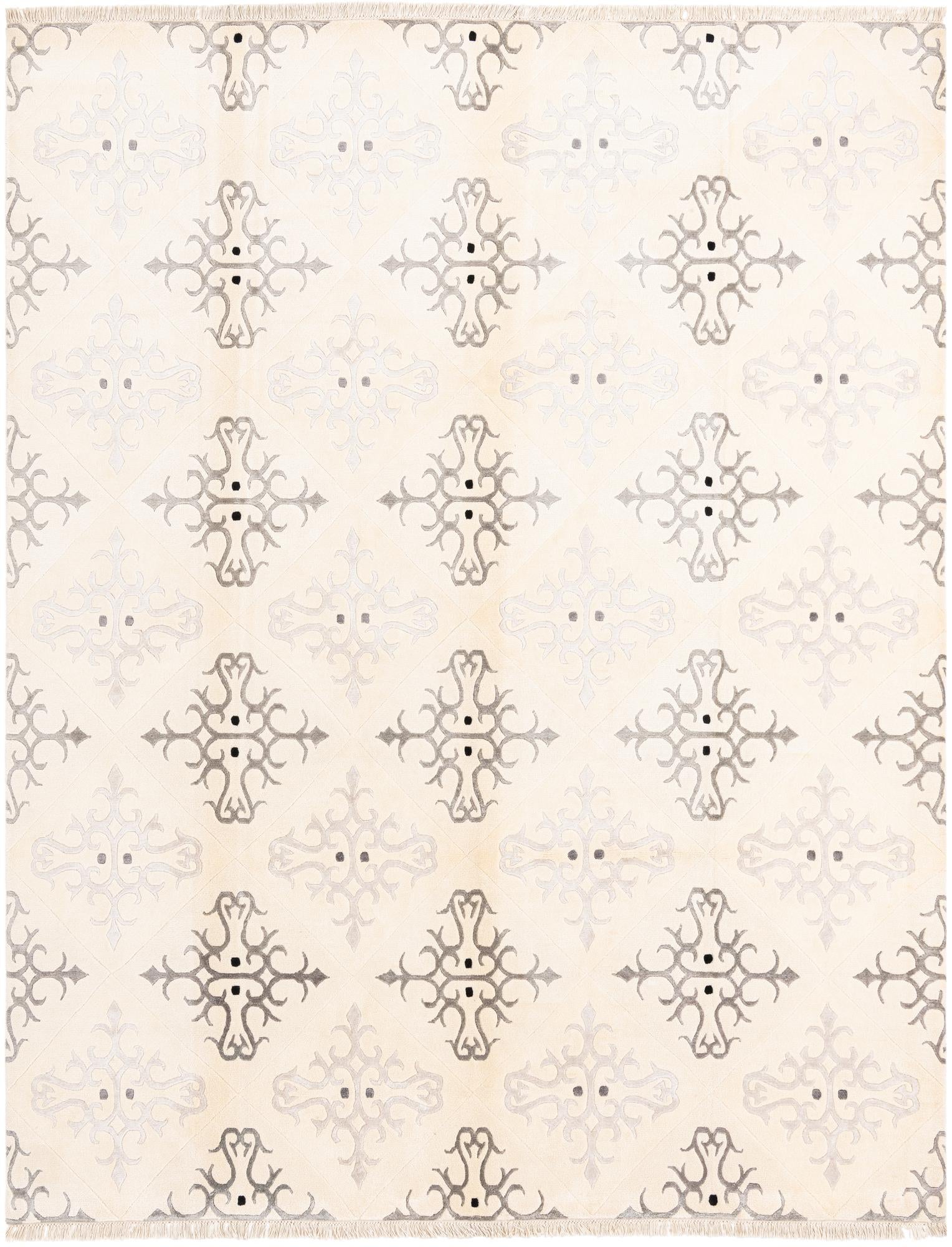 7' 11 x 10' Hand Knotted Darya Wool Rug