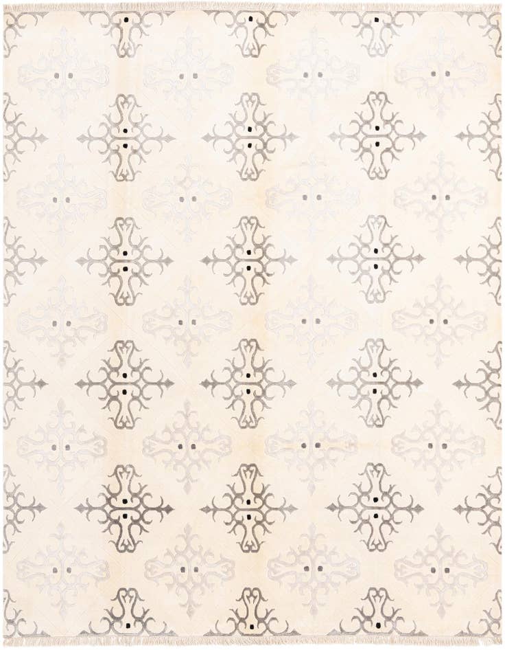 Detail image of 7' 11 x 10' Hand Knotted Darya Wool Rug