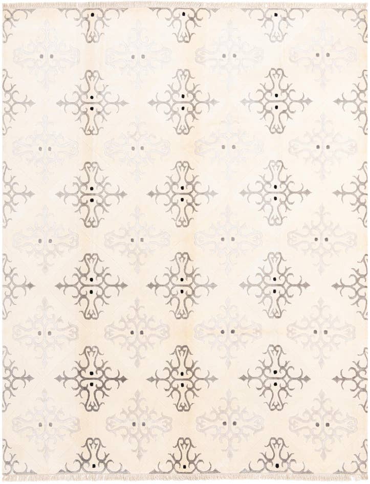 Detail image of 7' 11 x 10' Hand Knotted Darya Wool Rug