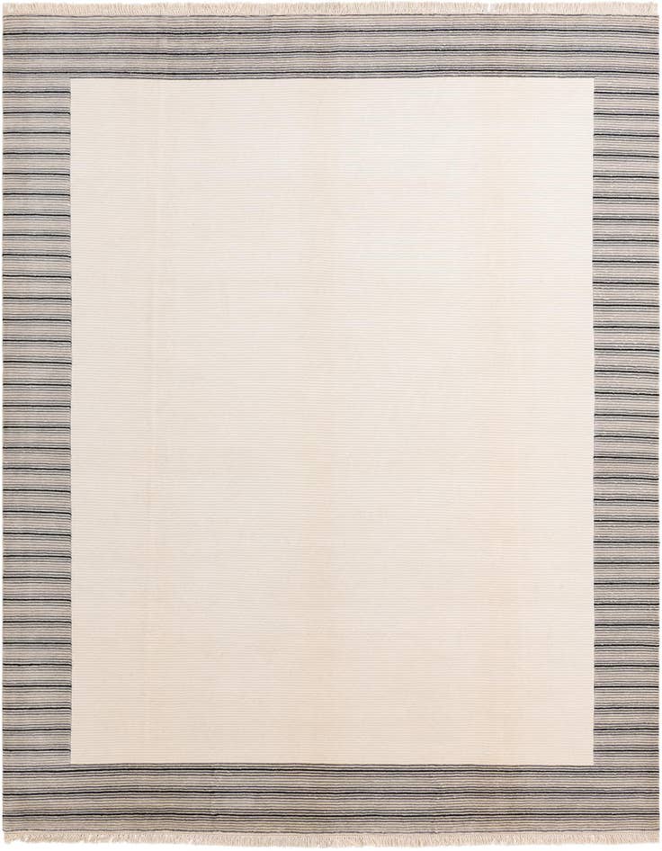 Detail image of 7' 10 x 9' 9 Hand Knotted Darya Wool Rug