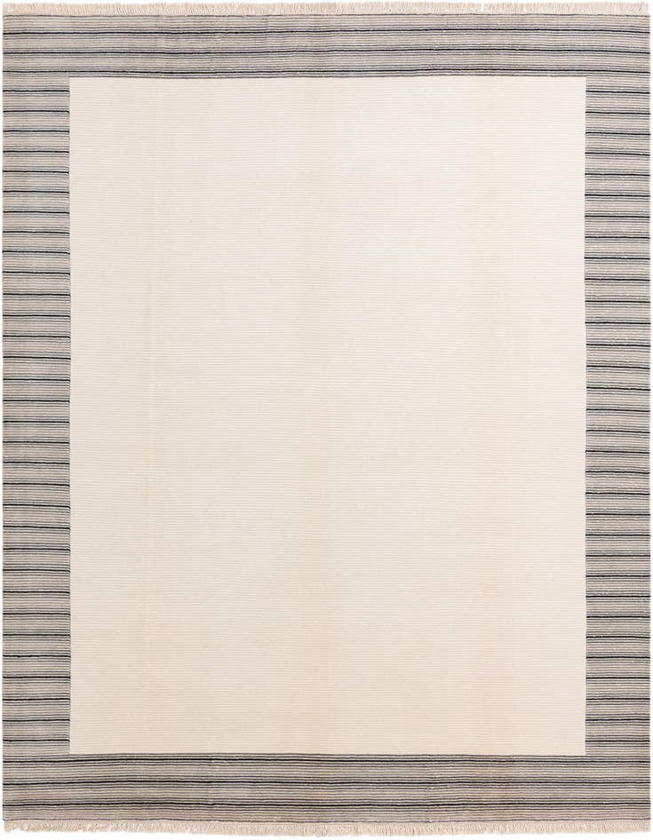 Detail image of 7' 10 x 9' 9 Hand Knotted Darya Wool Rug