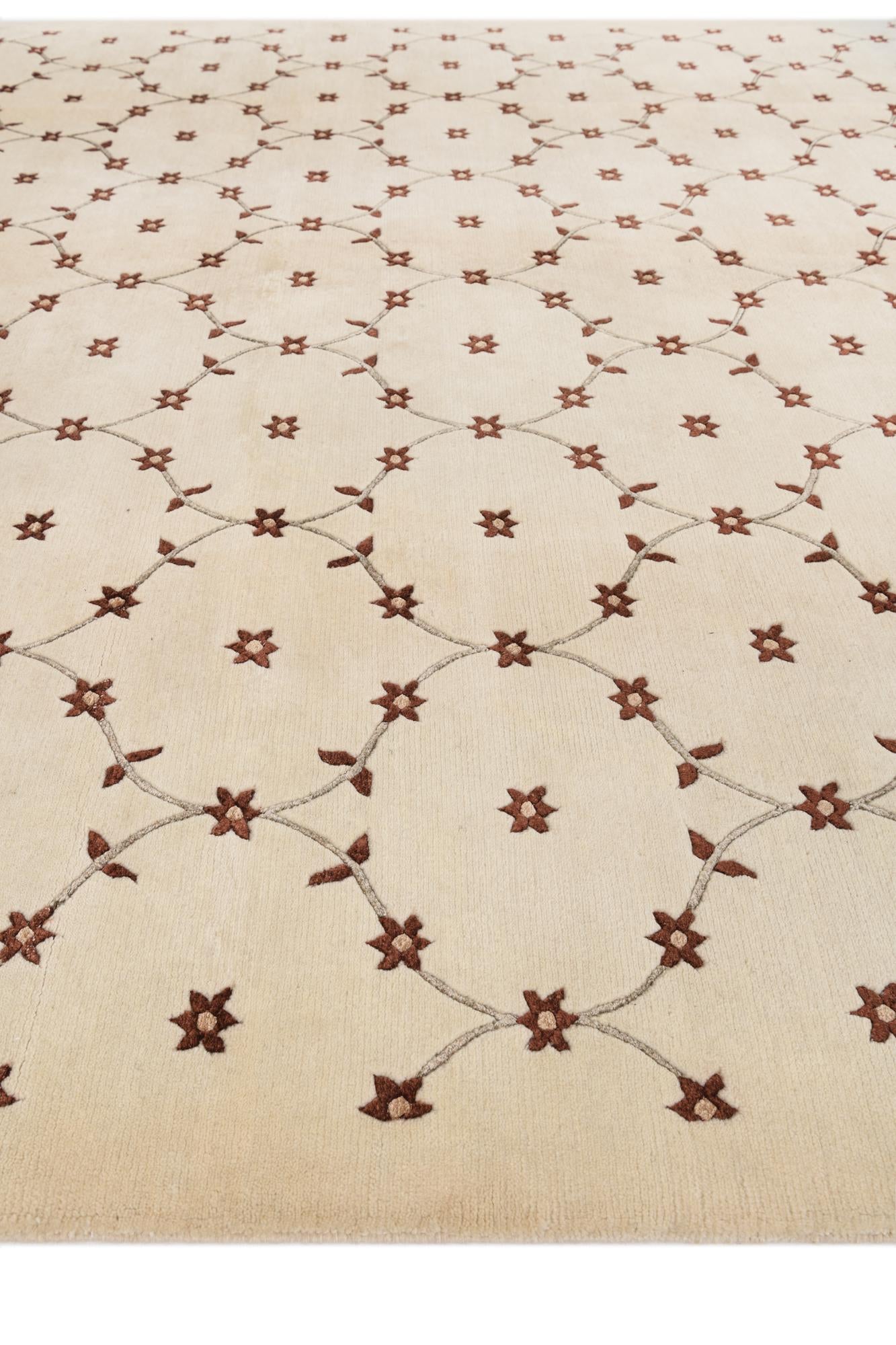 8' 2 x 11' 6 Hand Knotted Darya Wool Rug