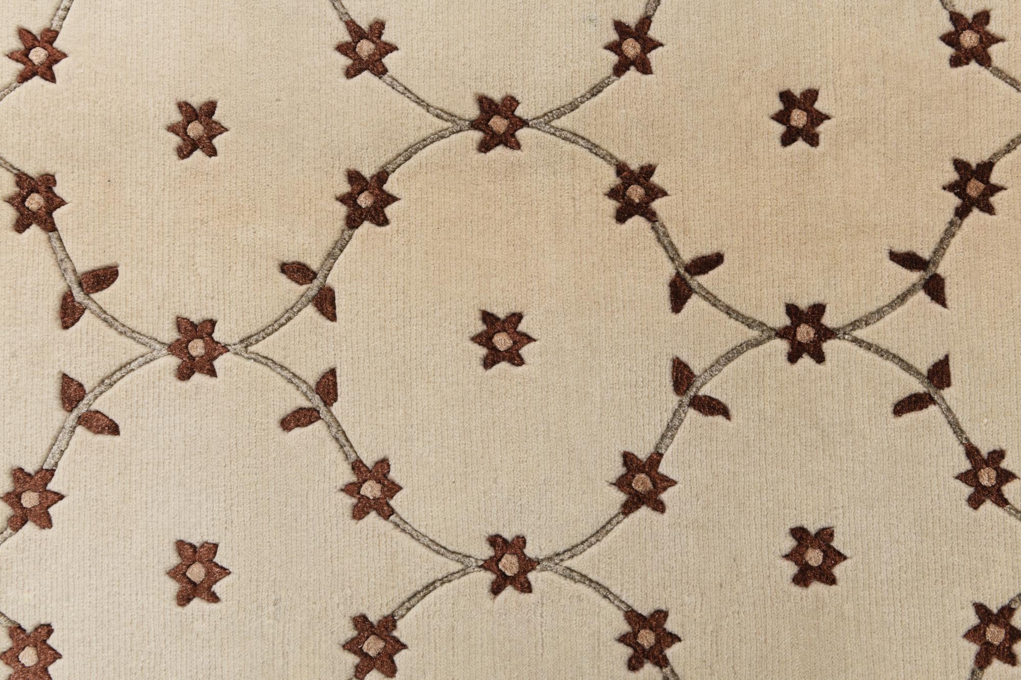 8' 2 x 11' 6 Hand Knotted Darya Wool Rug
