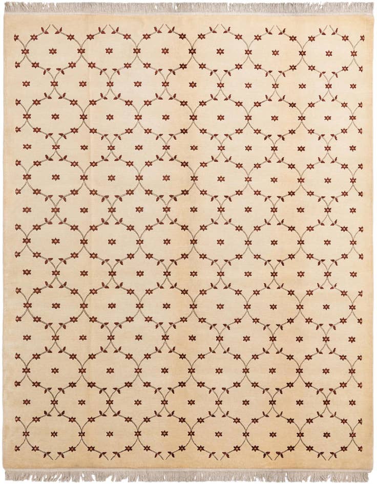Detail image of 8' 2 x 11' 6 Hand Knotted Darya Wool Rug