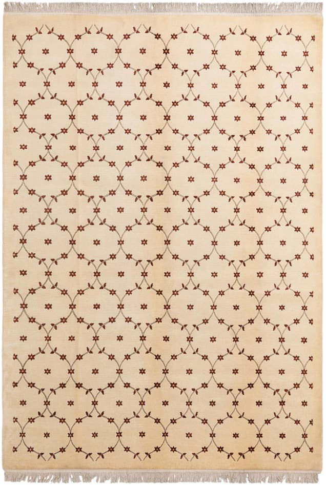 Detail image of 8' 2 x 11' 6 Hand Knotted Darya Wool Rug