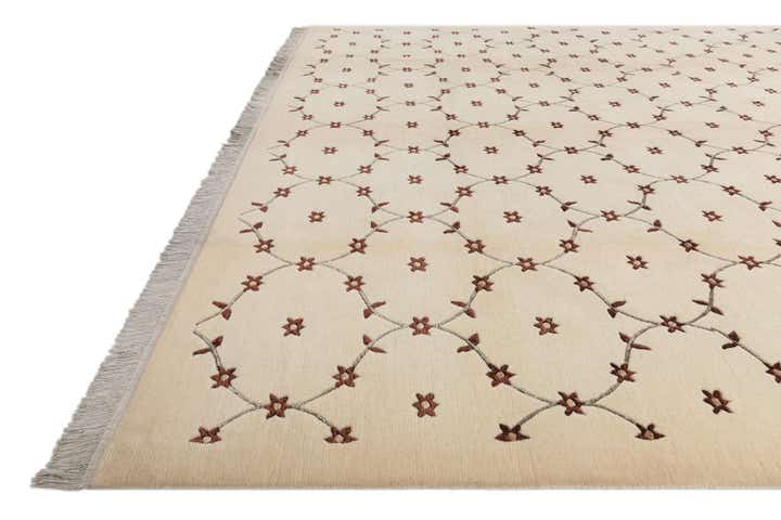 8' 2 x 11' 6 Hand Knotted Darya Wool Rug