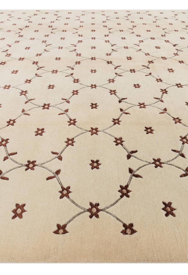 Detail image of 8' 2 x 11' 6 Hand Knotted Darya Wool Rug