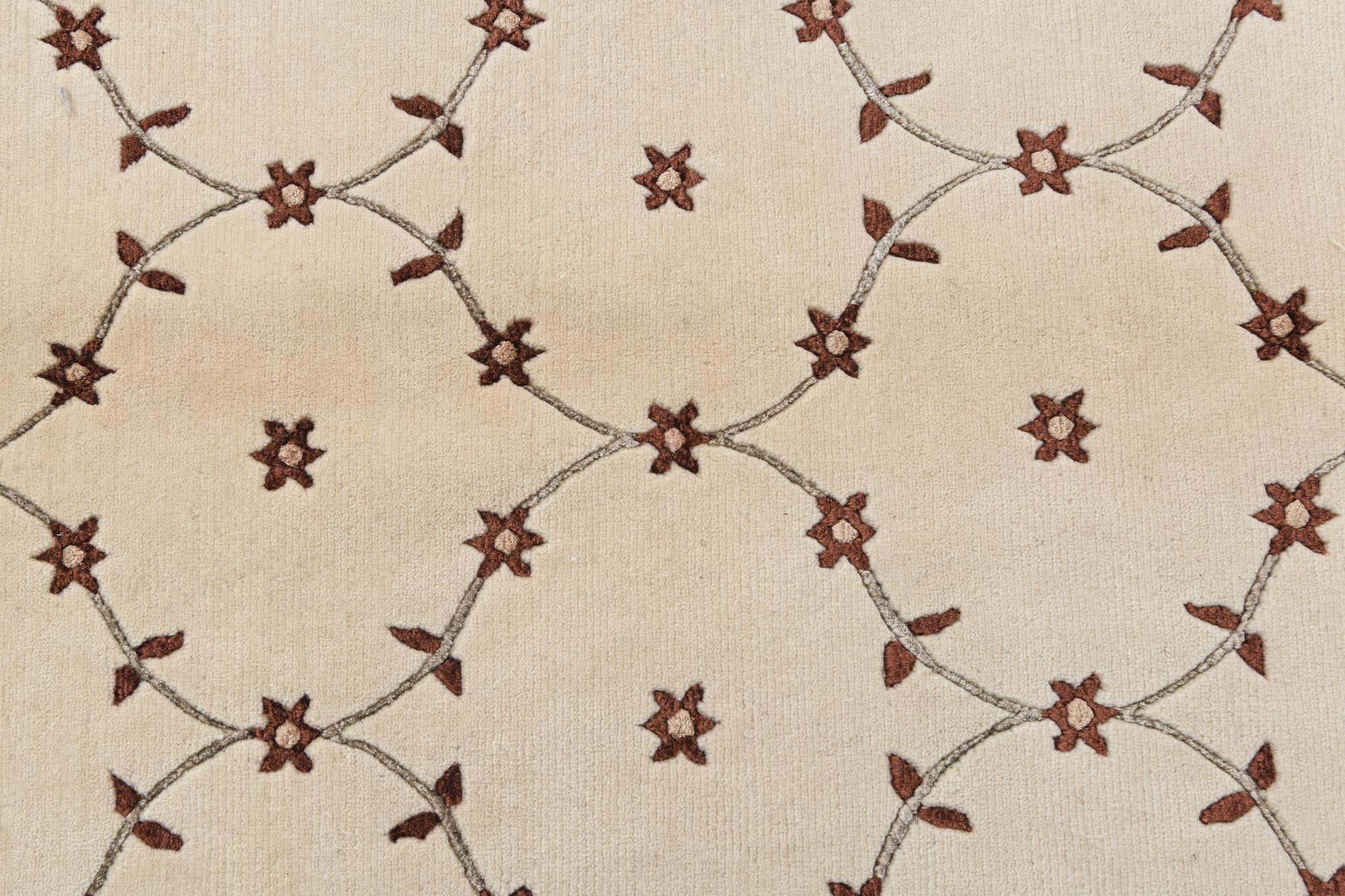 8' 2 x 11' 6 Hand Knotted Darya Wool Rug