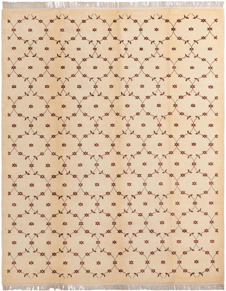 Detail image of 8' 2 x 11' 6 Hand Knotted Darya Wool Rug