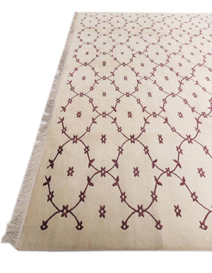 Detail image of 8' 2 x 11' 1  Hand Knotted Darya Wool Rug