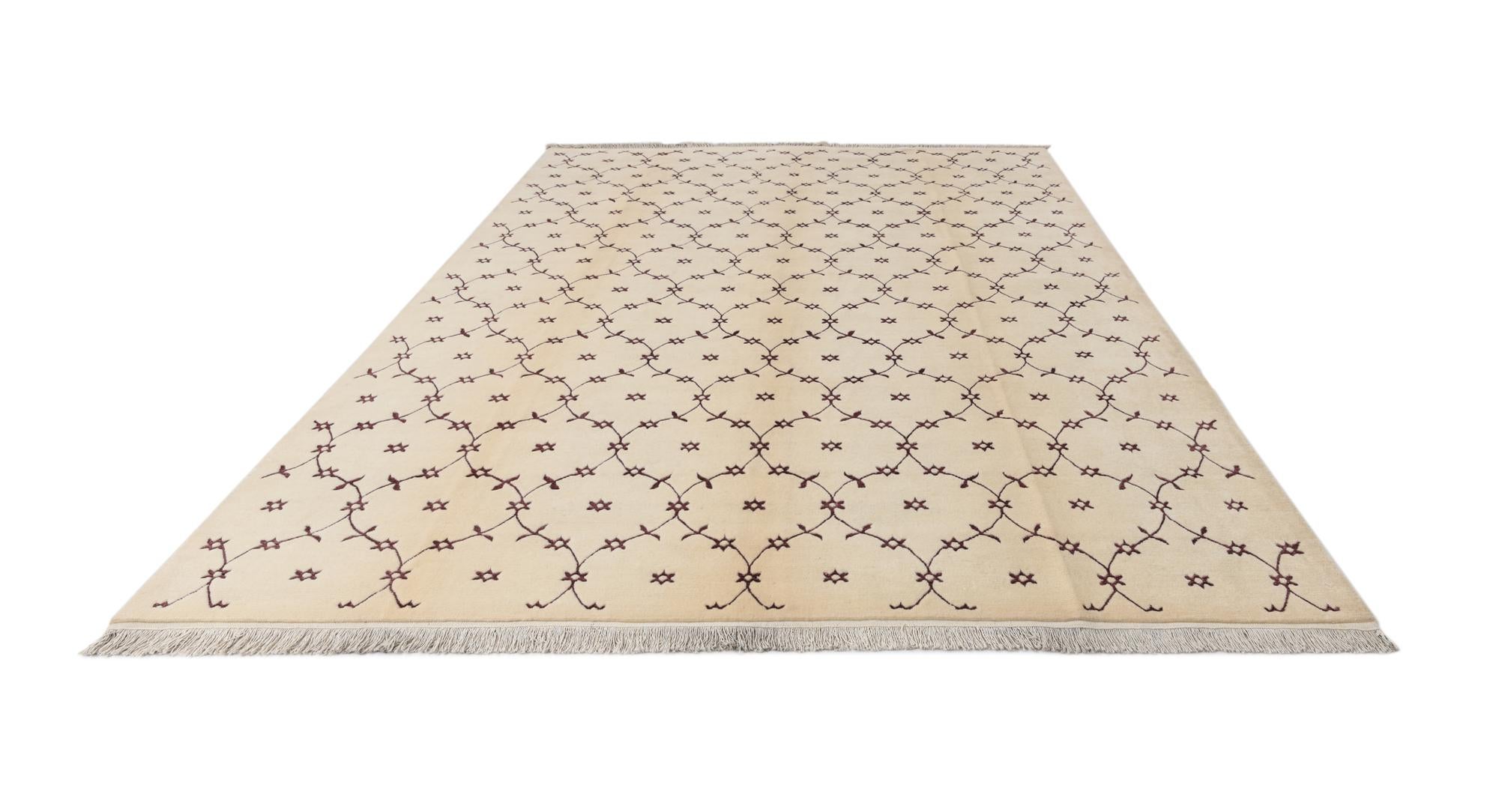 8' 2 x 11' 6 Hand Knotted Darya Wool Rug