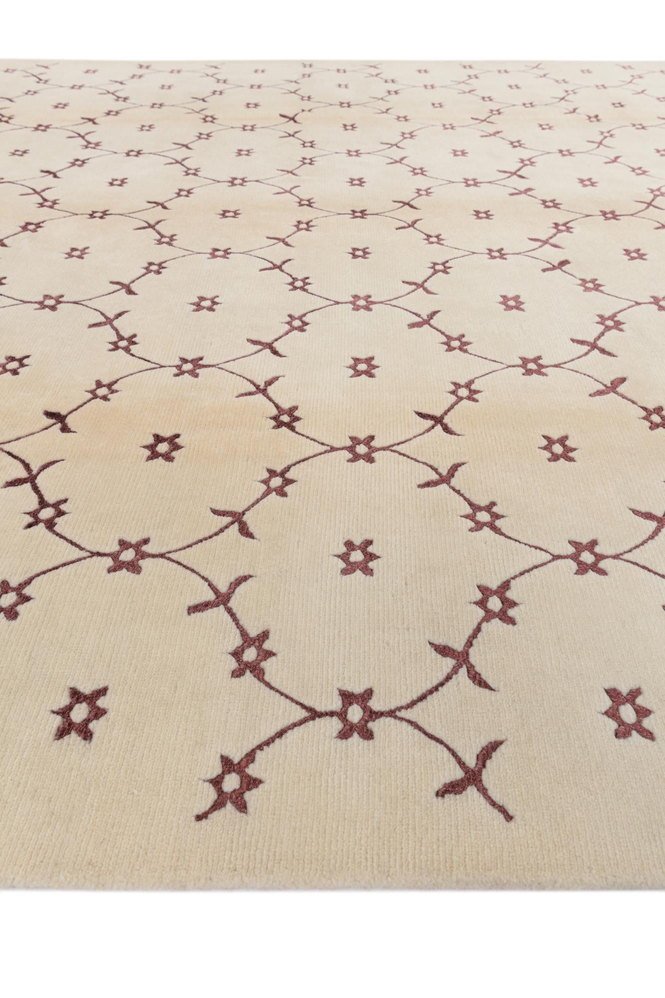 8' 2 x 11' 6 Hand Knotted Darya Wool Rug