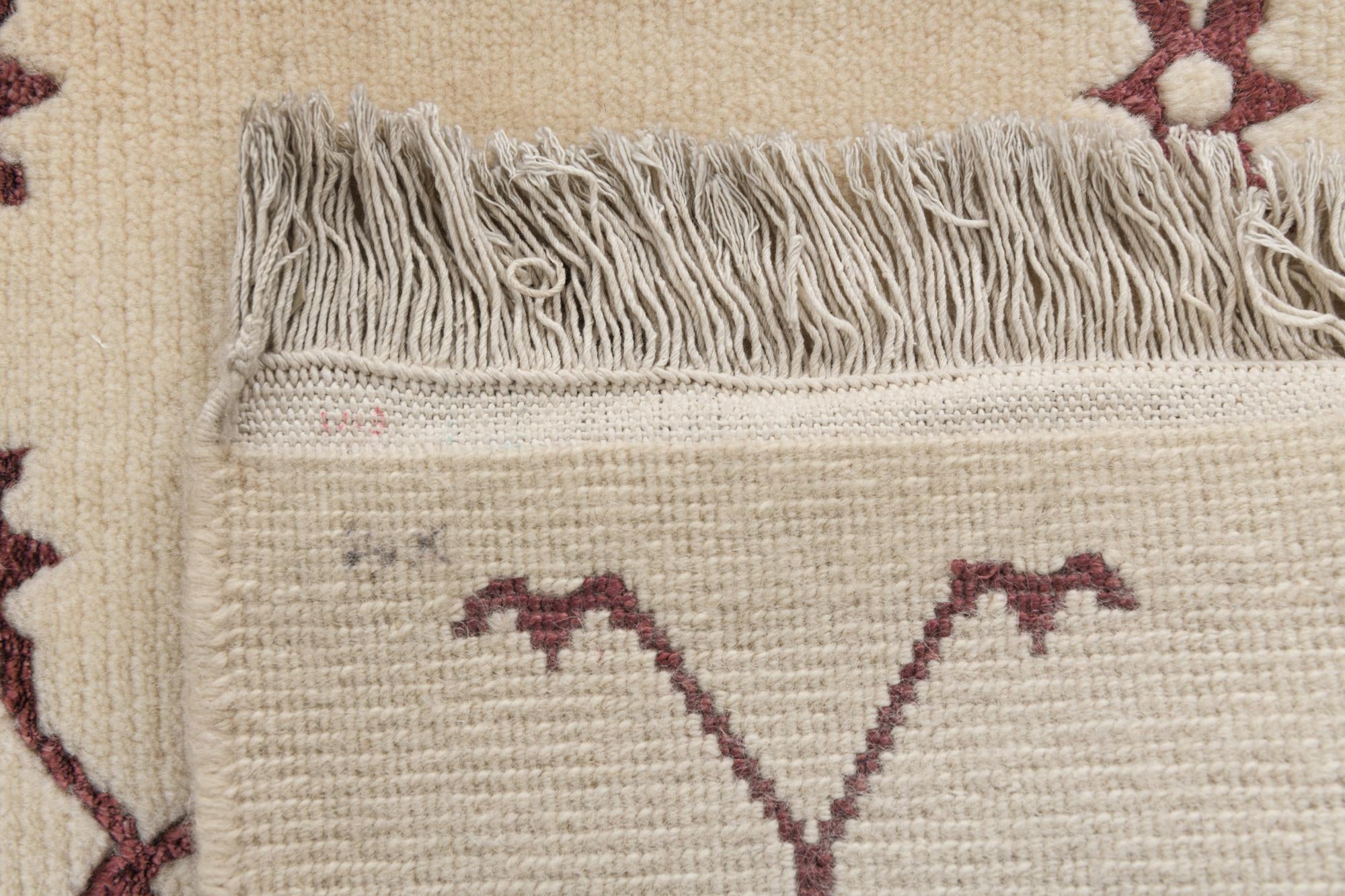 8' 2 x 11' 6 Hand Knotted Darya Wool Rug