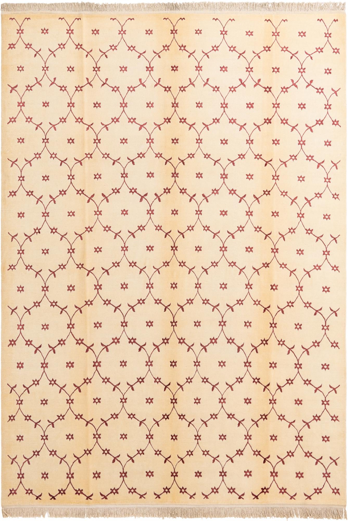 8' 2 x 11' 6 Hand Knotted Darya Wool Rug
