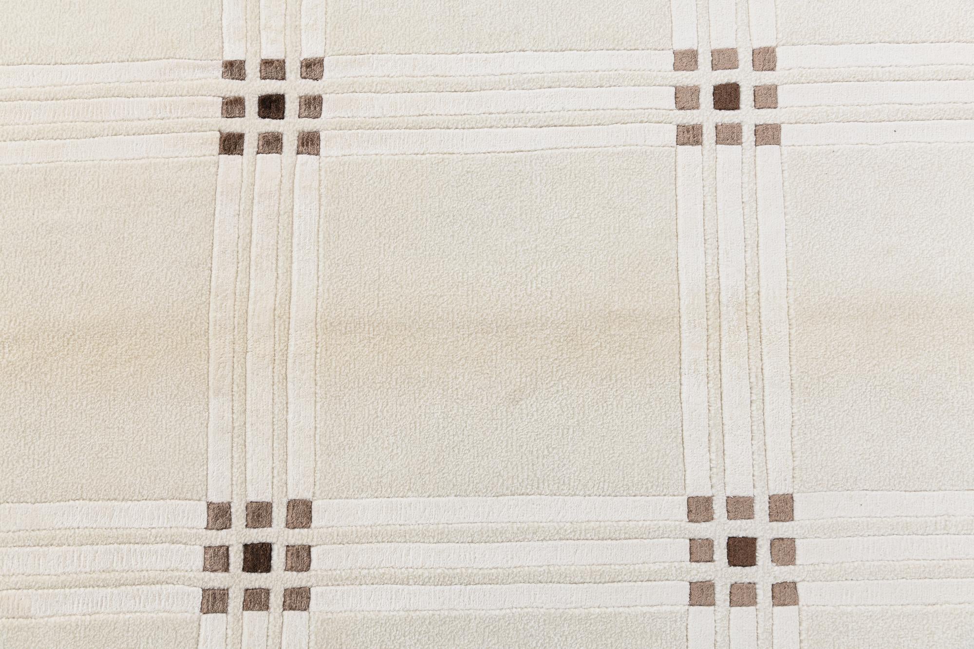 8' 3 x 11' 5 Hand Knotted Darya Wool Rug