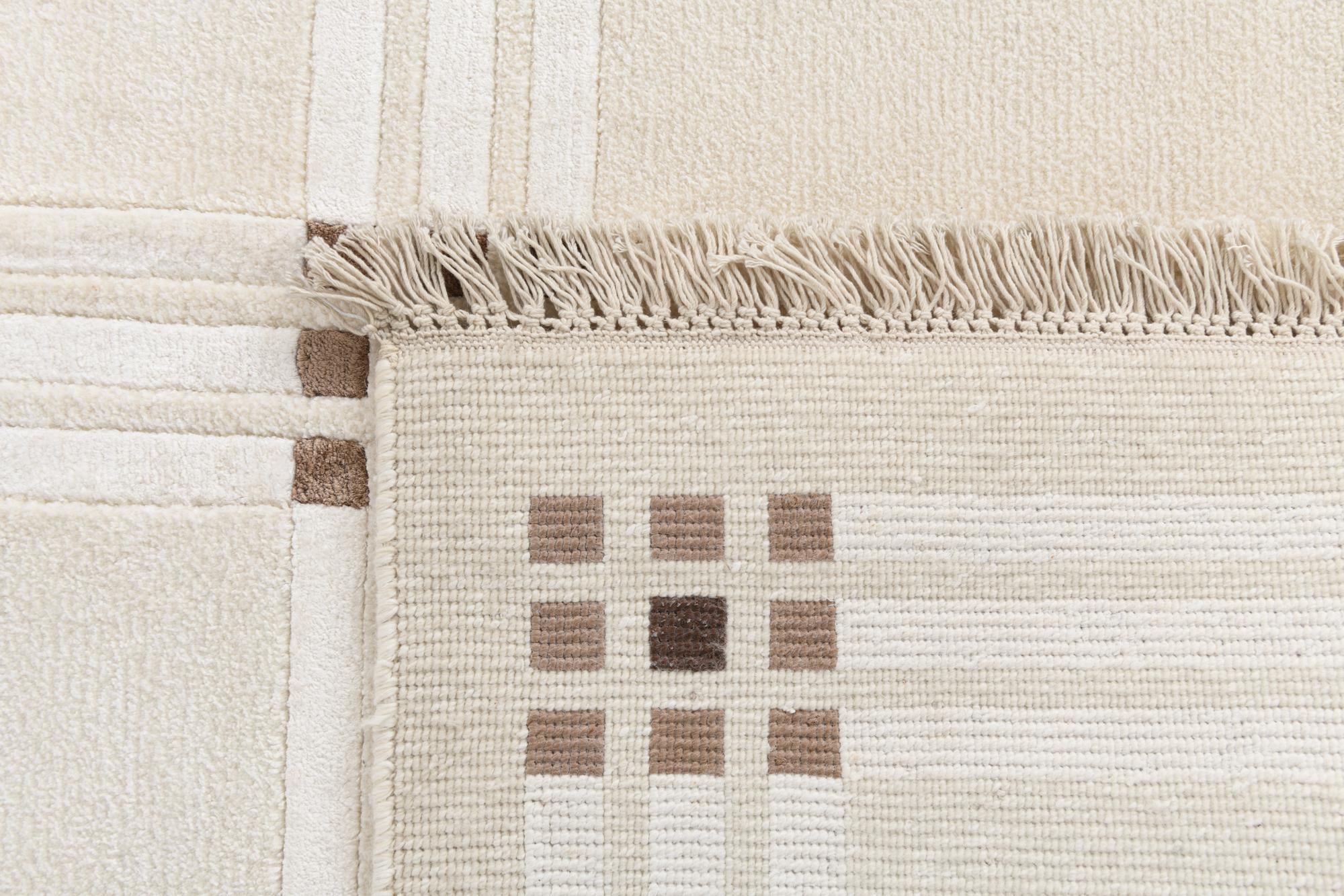 8' 3 x 11' 5 Hand Knotted Darya Wool Rug