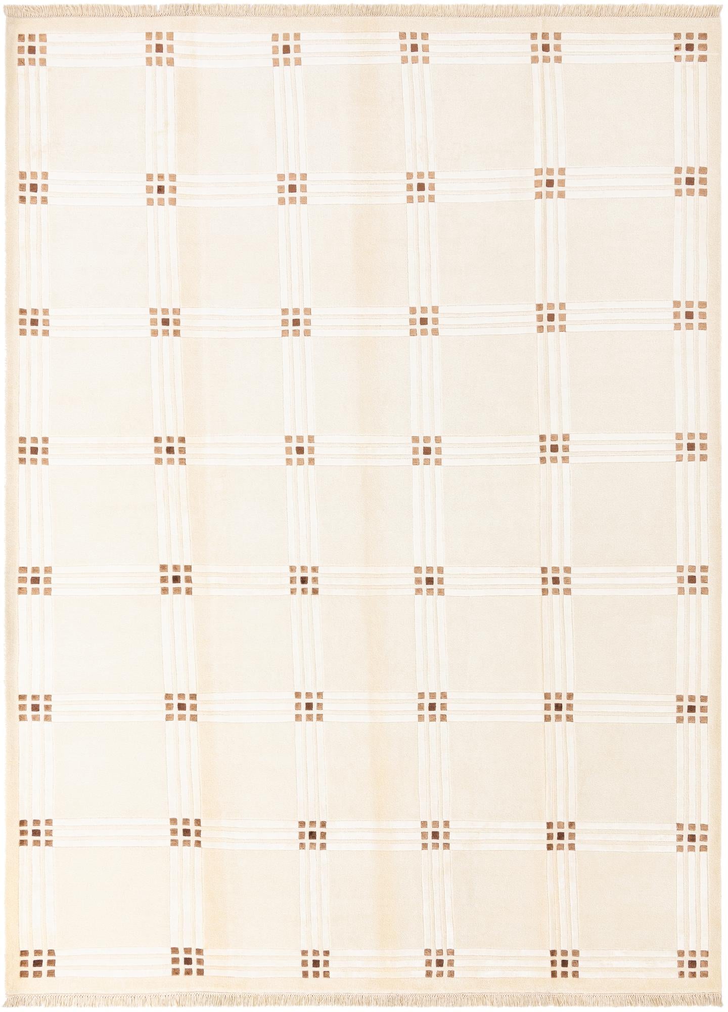 8' 3 x 11' 5 Hand Knotted Darya Wool Rug