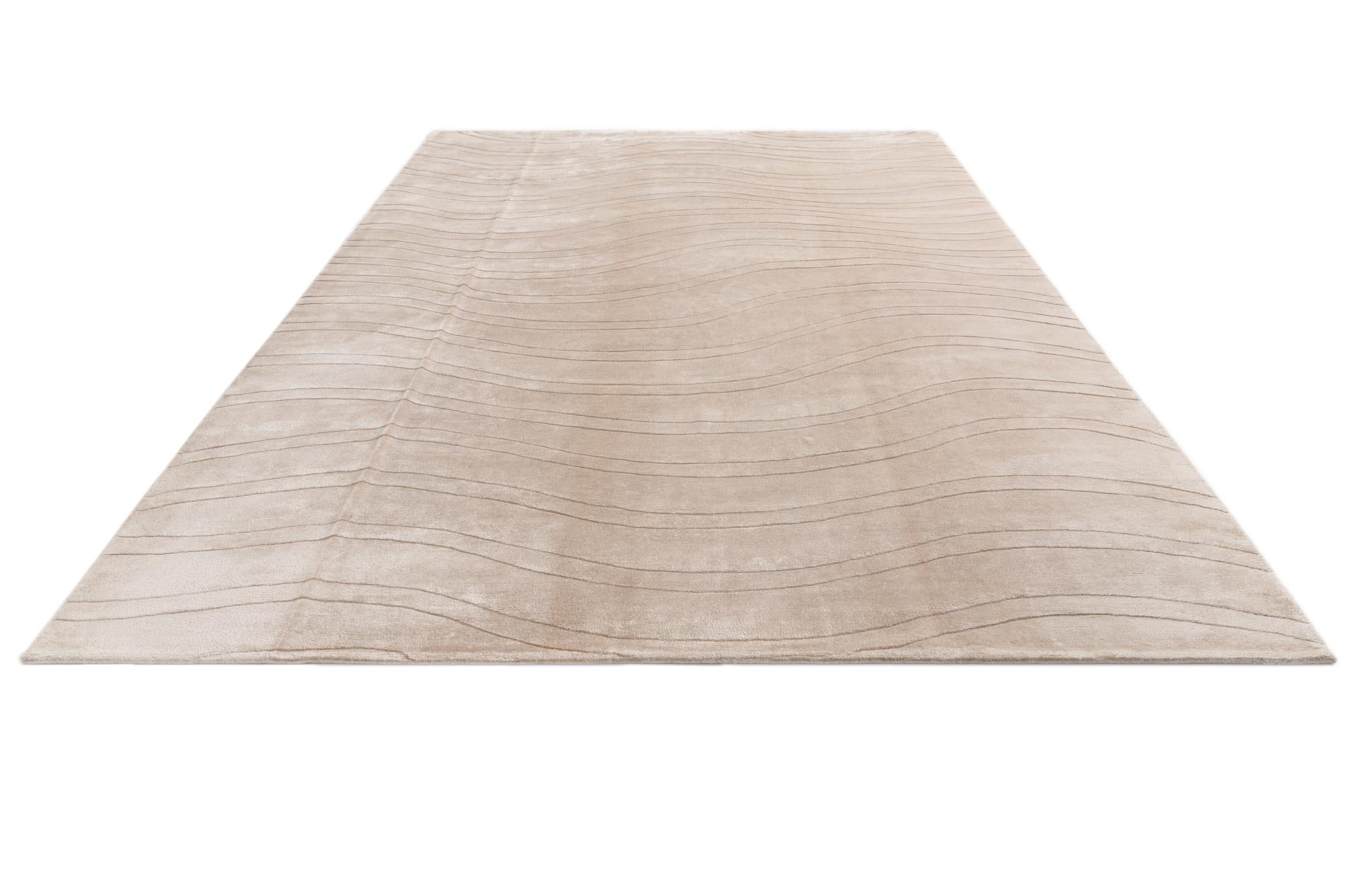 8' 2 x 11' 6 Hand Knotted Darya Wool Rug