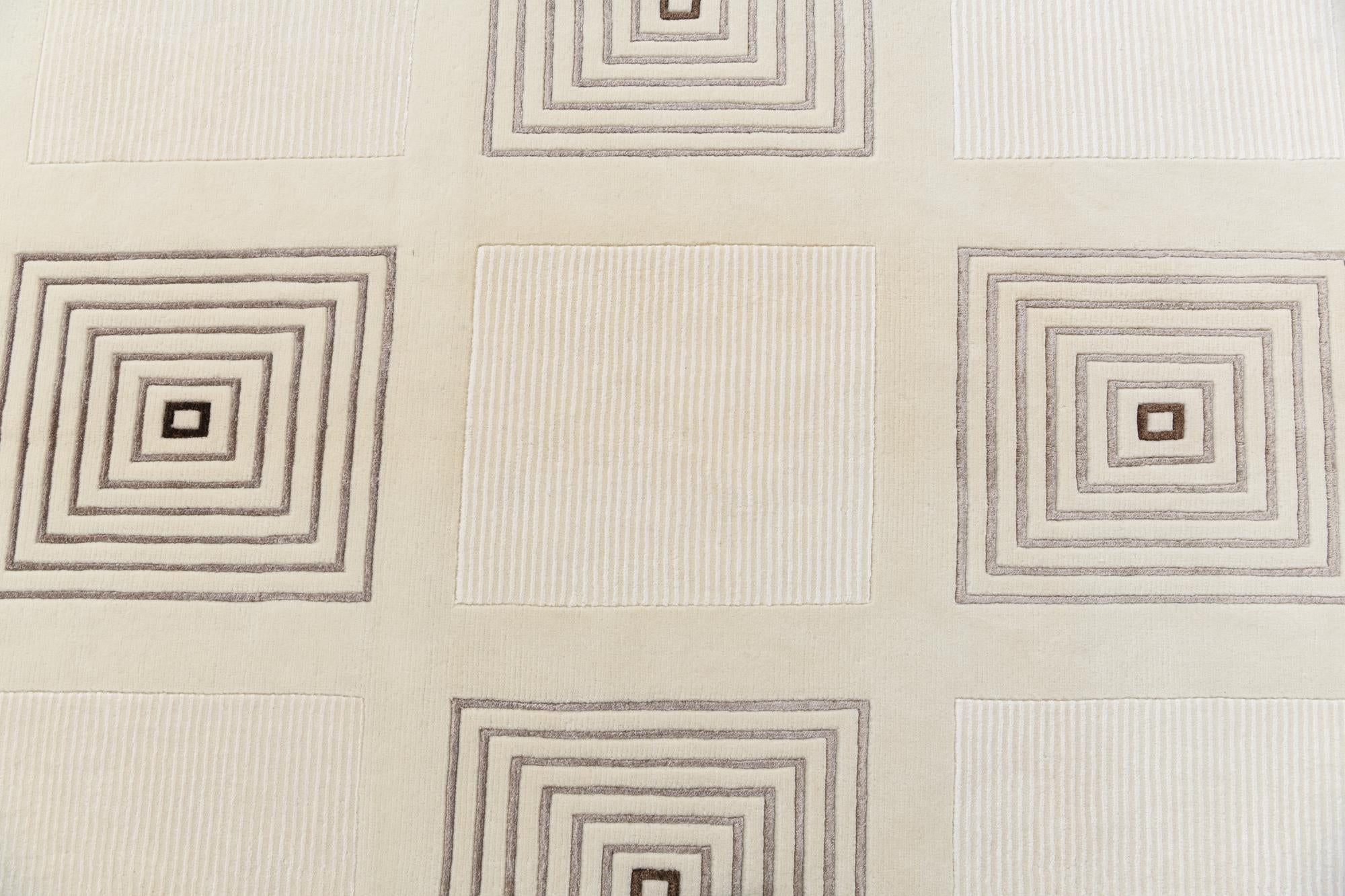 8' 1 x 11' 7 Hand Knotted Darya Wool Rug