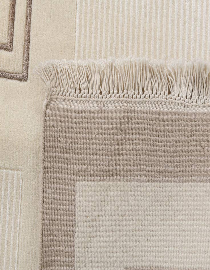 Detail image of 8' 1 x 11' 7  Hand Knotted Darya Wool Rug