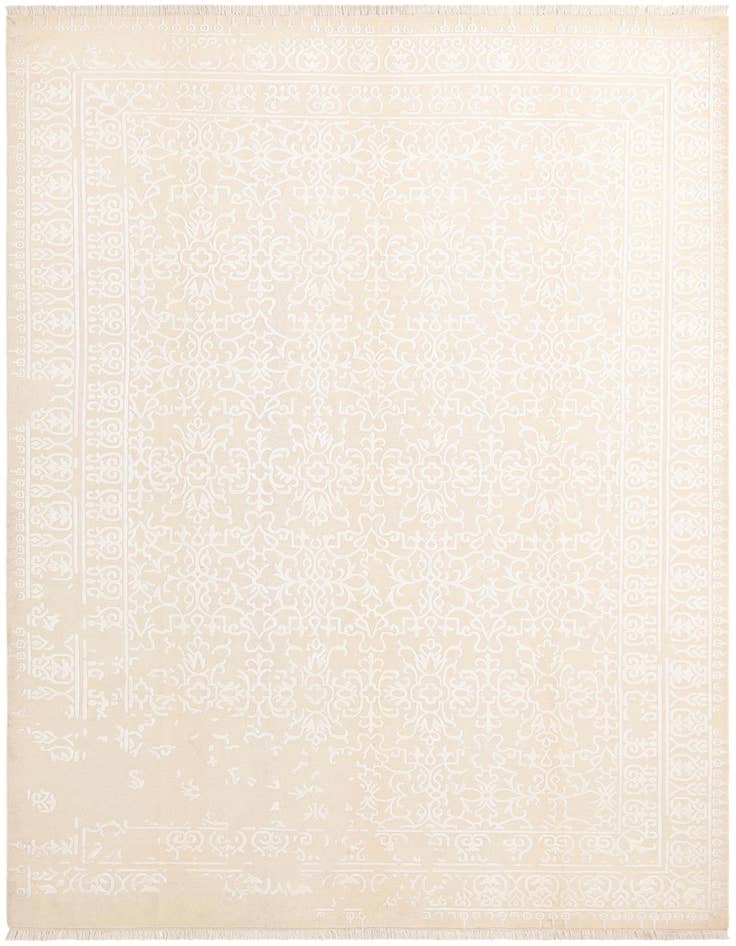 Detail image of 8' 2 x 11' 7 Hand Knotted Darya Wool Rug