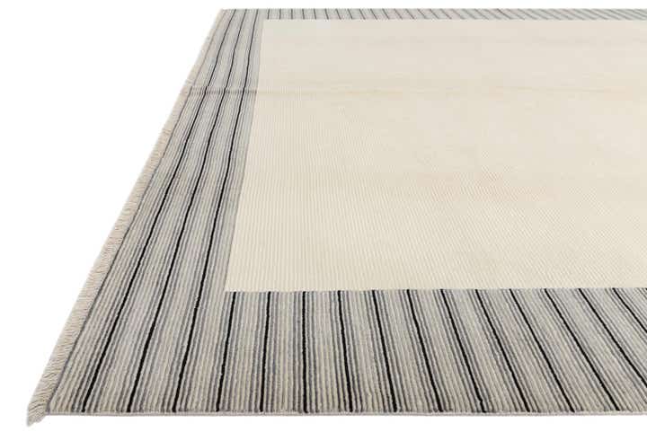 9' 7 x 12' 10 Hand Knotted Darya Wool Rug